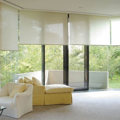 Cortinas Rollers Lisos - Medidas Prontas Para Entregar