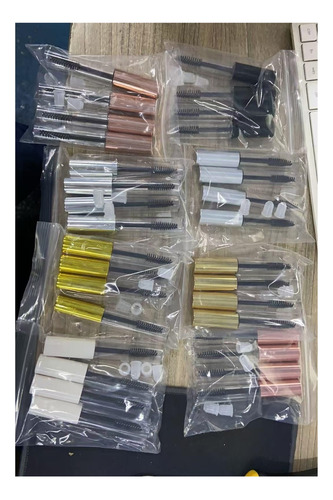 32pcs Tubo De Rímel Vacío 10 Ml Envase De Pestañas Con Embud