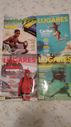 Lote 4 Revistas Lugares Años 2014 / 2015
