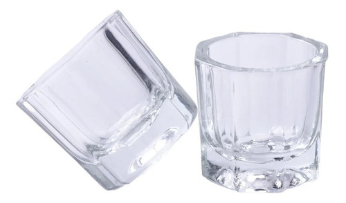 2 Vasos Dappen P/ Odontologia, Cosmetologia, Manicuria Etc.