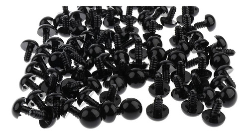 Artesanato Diy Para Fazer Bonecas 16 Mm Preto1 16 Mm Preto1