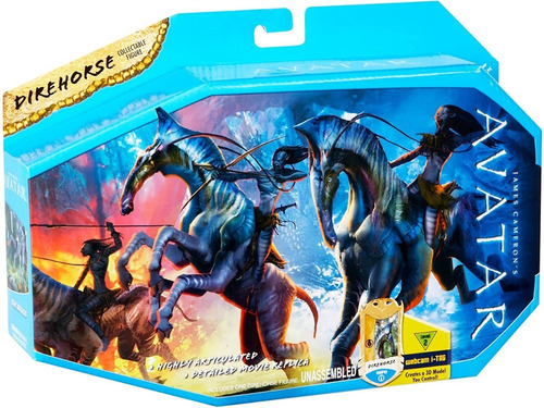 Figura Interactiva Direhorse James Cameron Avatar Mattel