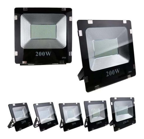 Foco Proyector Led Plano Reflector 288 Led 200w Exterior