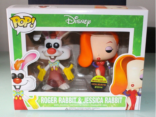 Set Roger Rabbit & Jessica Rabbit Funko Pop