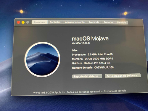 iMac 5k 27 Pulgadas 24gb Ram (Usado)