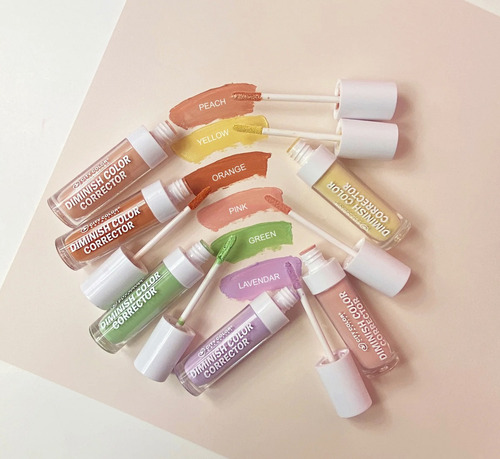 Corrector Natural Liquido Con Aplicador Diminish City Color® Tono Orange