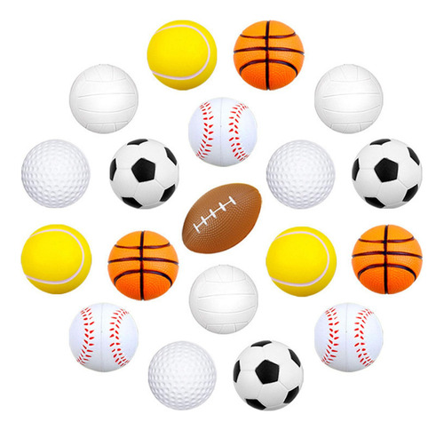 Conjunto De 10 Pelotas Inflables Para Niños, Béisbol