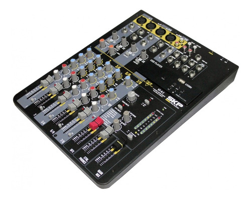 Consola Mixer Skp Vz-8.2 8 Ch Usb Mp3 Ecualizador Cuotas!!!