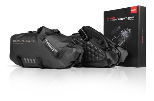 Par Maletas Suaves Laterales Motocicleta Rhinowalk Alforjas