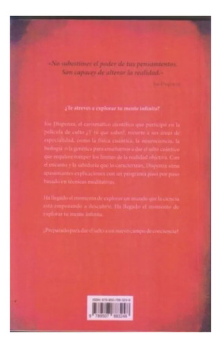 Deja De Ser Tú Joe Dispenza Excelente Estado Tamaño Grande!!