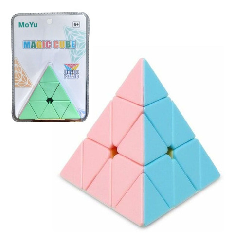 Cubo Rubik Moyu Meilong Jinzita Piramide Color Pastel