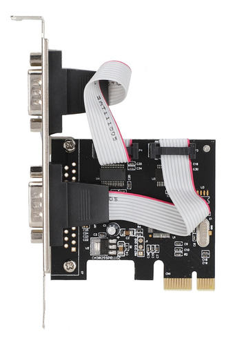 Controlador Pci-e Pci Express A Doble Serie Db9 Rs232 De 2 P