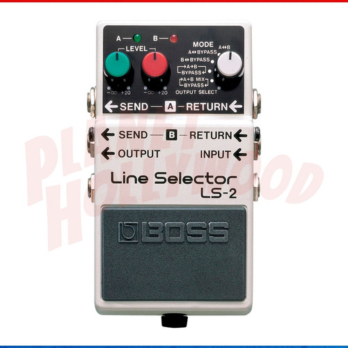 Pedal Boss Ls2 Line Selector + Fonte + Cabo - Loja !