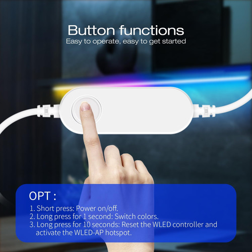 Gledopto Wled Esp8266 Mini Driver Led Dc12-24v Rgb Ic L...