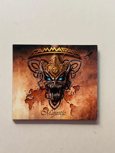 Gamma Ray. Majestic. Cd (Usado)