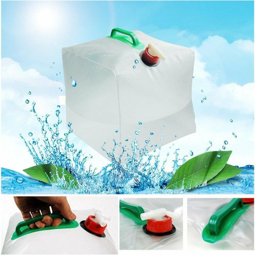 ~ Bolsa De Agua Portátil Con Una Capacidad De 20 Litros