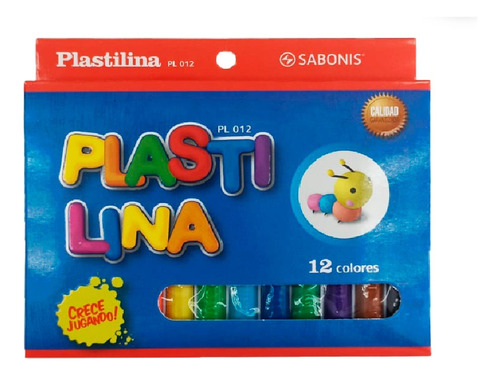 Plasticina Surtida Sabonis X 12