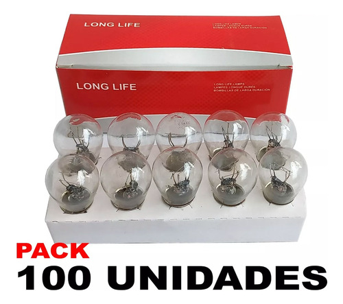 Bombillo 1034 2 Contactos 12v Pack (10 Unidades)