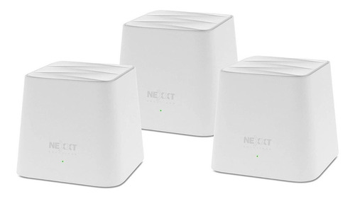 Imagen 1 de 2 de Access point, Router, Bridge, Sistema Wi-Fi mesh Nexxt Solutions Vektor3600-AC blanco 220V 3 unidades