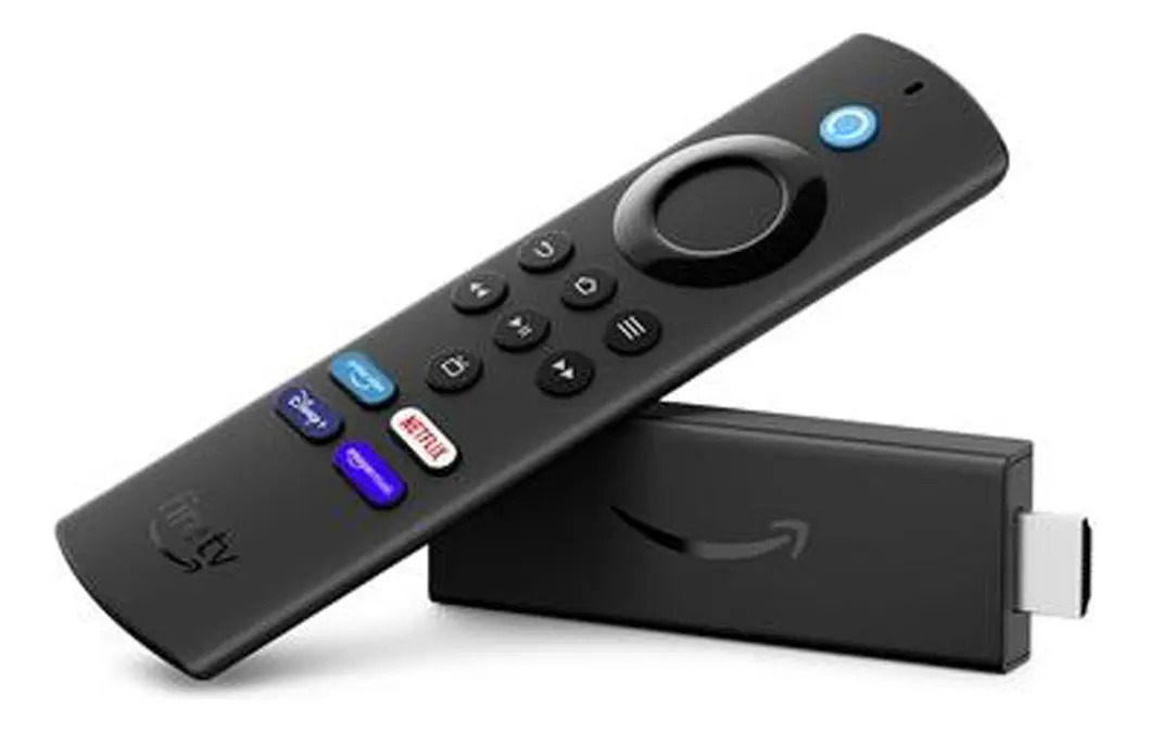 Fire Tv Stick Amazon Lite De Voz Full Hd 8gb 1gb Memória Ram Cor Preto Tipo de controle remoto Padrão