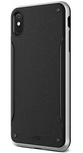 Funda Para iPhone XS Max High Pro Shield Plateado Resistente