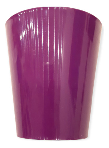 Maceta Plastico Conica Premium T.a Plastic N20 Color Violeta