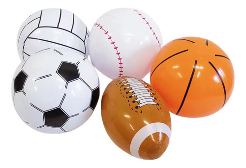 Balón Inflable Gigante De Fútbol Y Playa De Pvc, 3 Colores,