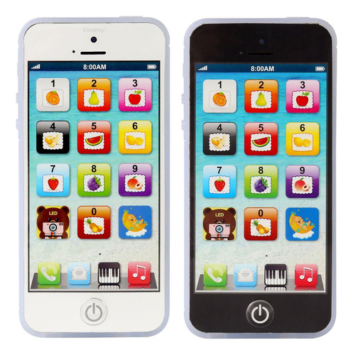 Toy Phone Cooplay 1x Child Recarregável Com Música Para Cria