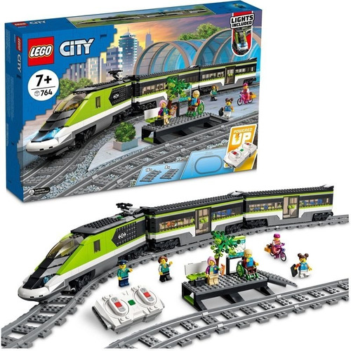 Kit Lego City Tren De Pasajeros De Alta Velocidad 60337 Cantidad de piezas 764
