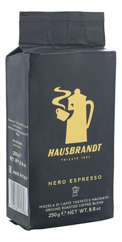 Hausbrandt Café Molido Espresso Nero 250 Grs Premium