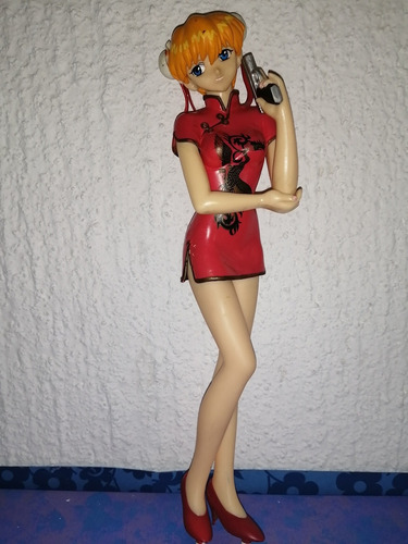 Figura Asuka Evangelion Vintage Sega Gainax 2004 Traje Chino