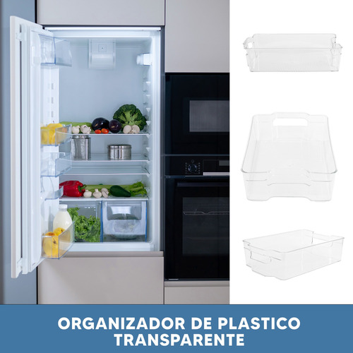 Set 5 Stands De Plastico Para Alimentos En Refrigeracion
