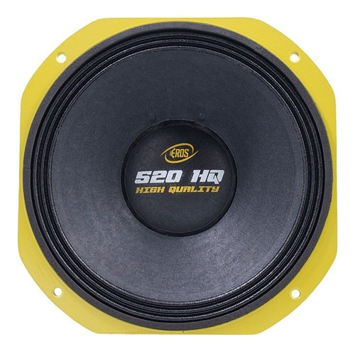 Alto-falante Eros E520 Hq -  520 Rms - 4 Ohms Cor Preto