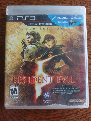 Resident Evil 5 Gold Edition Juegazo Original Físico Ps3