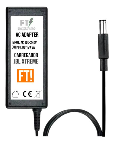 Fonte Carregador Para Caixa Som Jbl Xtreme Compatível