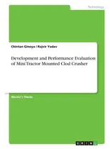 Comprar Libro Development And Performance Evaluation Of Mini Trac...