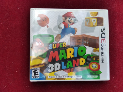 Super Mario 3d Land ( Nintendo 3ds Ds ) 1era Sellado 40v ^o^