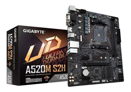 Motherboard Gigabyte A520m S2h Amd 1.0micro Atx Am4