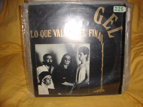 Vinilo Gel Lo Que Vale Es El Final Z Rn1