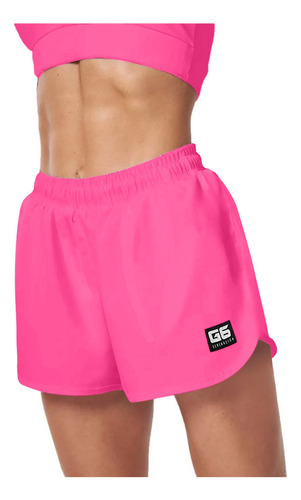 Short Deportivo Corto De Mujer Running Atletismo Crossfit G6