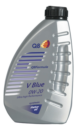 0w-20 1 L Q8oils  Formula V Blue 0w-20 1 L