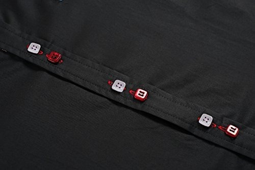 Coofandy Camisa De Vestir Slim Fit Moda Camisa Casual,