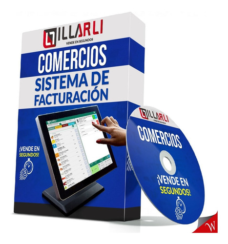 Imagen 1 de 7 de Software Sistema Facturación Caja Registradora Comercios