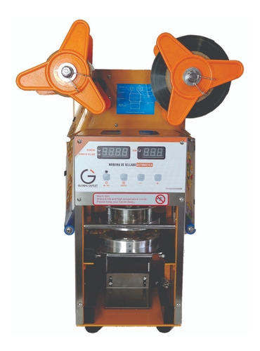 Máquina Selladora D Vasos Jugos Rollos Automática Industrial