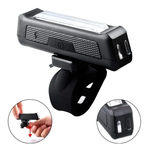 Luz / Destellador Trasera Bici Van Halen Van029 Usb