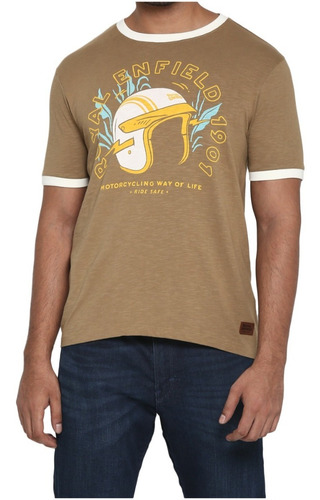 Imagen 1 de 3 de Camiseta Royal Enfield 1901 Safari