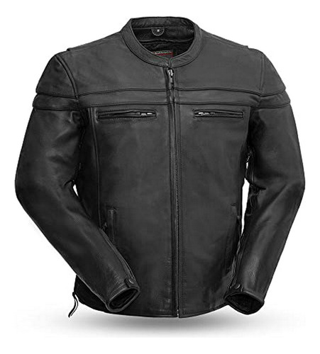 Gran Chaqueta De Cuero De Alto Primeros Mfg Co Masculino.