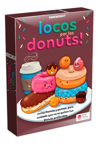 Locos Por Las Donuts! Donas Juego Cartas Original Top Toys