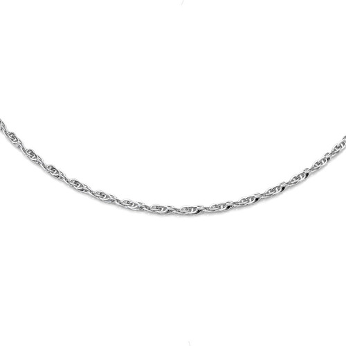 Imagen 2 de 10 de Cadena Plata 925 Torzal 50 Cm Diamantada Hombre Mujer Agálea