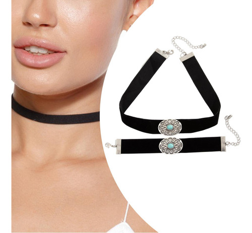 Gothic Choker Rock Jewelry Vintage Style Costume Accessories